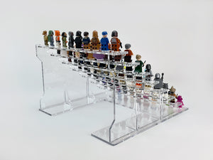 80-Figure Podium Display Case - Tricked Out Bricks