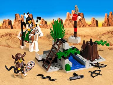 LEGO system Wild West 6718 Rain Dance Ridge, retired, certified in white box, used