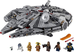 Star Wars Millennium Falcon LEGO 75257 Certified in original box, Pre-Owned