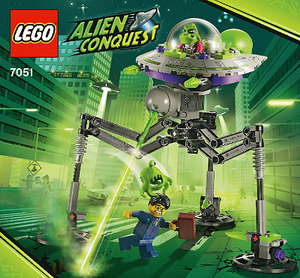 7051 LEGO Alien Conquest Tripod Invader