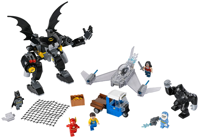 Gorilla Grodd Goes Bananas LEGO 76026 Certified (used) in white box, Retired