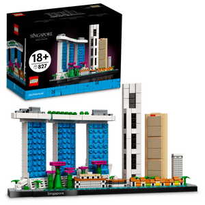 Architecture Singapore LEGO 21057 Certified in white box, Pre-Owned