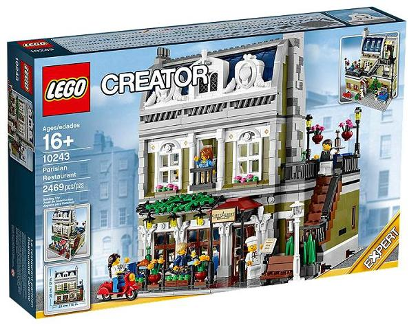 10243 Parisian Restaurant, Retired, Certified in white box, Pre-owned