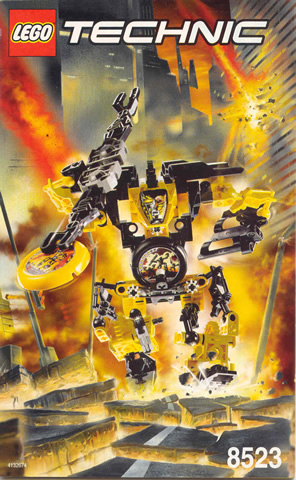 8523 LEGO Technic Throwbots Blaster, Used, Certified in original