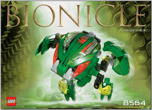 LEGO BIONICLE 8564 Lehvak, Retired, Certified in Original Container, Pre-Owned