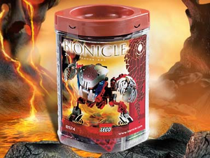 8574 LEGO Bionicle TAHNOK-KAL Certified in original box Preowned