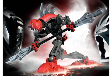 LEGO BIONICLE 8592 Turahk, Retired, Certified in Original Container, Pre-Owned