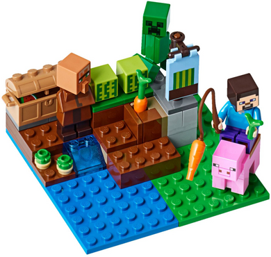 The Melon Farm Minecraft LEGO 21138 Certified (preowned) in white box