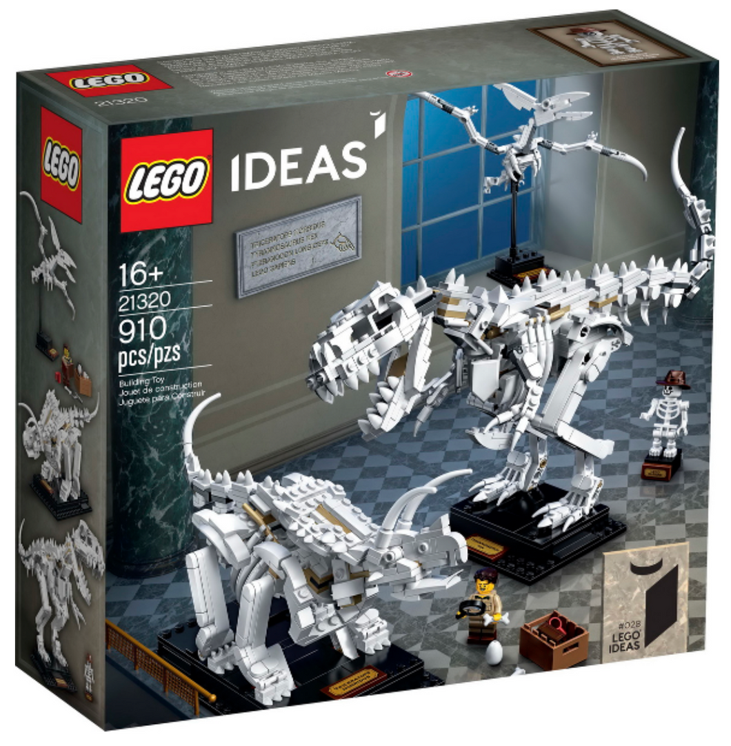 Dinosaur Fossils - LEGO® Ideas - NIB Retired (dented box)