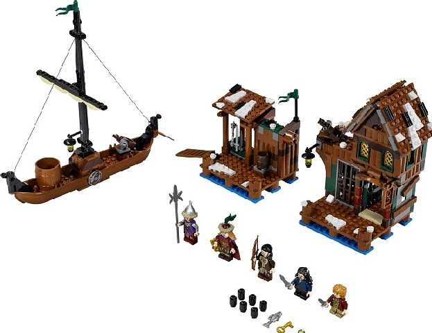 LEGO 79013 The Hobbit Lake-Town Chase retired, certified in plain white box