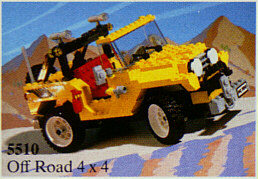 Off Road 4x4 LEGO 5510 Retired, Certified in white box