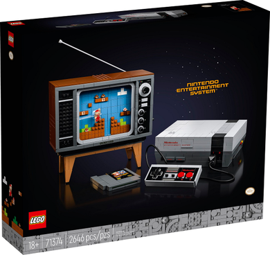 LEGO Ideas 71374 Nintendo Entertainment System, Retired, Certified in white box, Pre-Owned