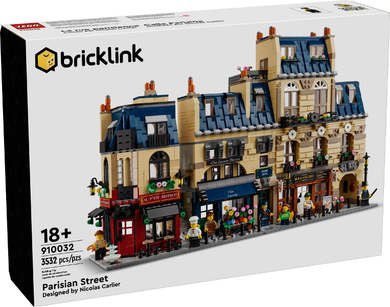 LEGO Bricklink 910032 Parisian Street, NIB, Retired (Limited Edition!)