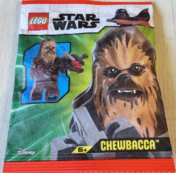 912404 Chewbacca Paper Bag - LEGO® Star Wars NIB