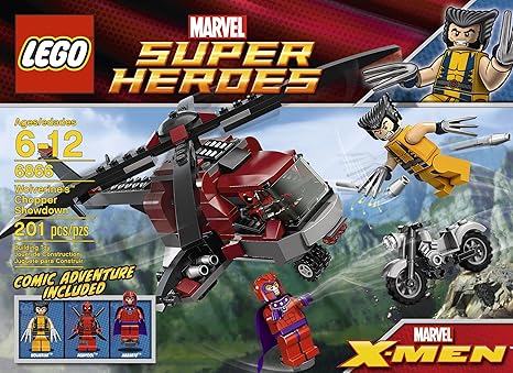 LEGO Marvel Superheroes 6866 Wolverine's Chopper Showdown