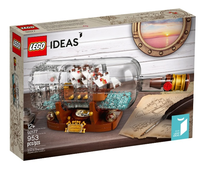 92177 Ship in a Bottle, Retired, NIB