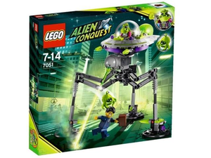 LEGO Alien Conquest 7051 Tripod Invader, Retired, NIB
