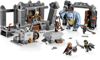LEGO The Lord of the Rings 9473 The Mines of Moria, Retired, Certified in white box, Pre-Owned