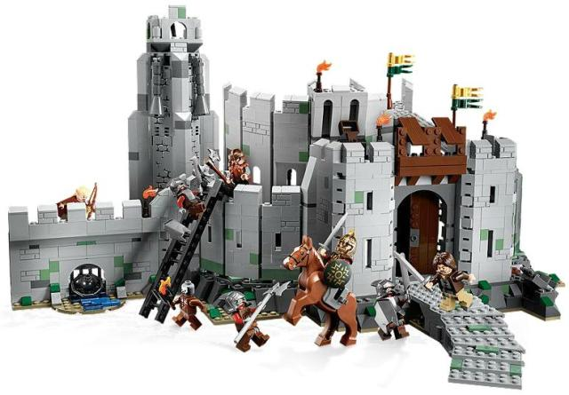 LEGO Lord of the Rings 9474 The Battle of Helm's Deep, Retired, Certified in white box, Used