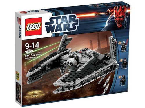 LEGO Star Wars 9500 Sith Fury-Class Interceptor, NIB, Retired