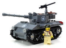 LEGO Tank Build with Figure