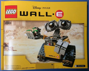 21303 WALL-E, Retired, Certified in white box, Pre-Owned