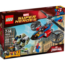 76016 Spider-Helicopter Rescue, Retired, New - Open Box (All Bags Sealed Inside)