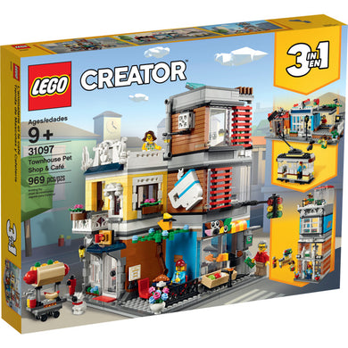 31097 Townhouse Pet Shop & Café {Cafe}, Retired, New - Missing Box