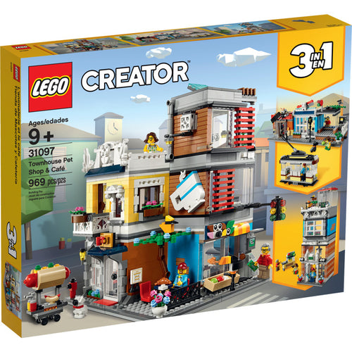 31097 Townhouse Pet Shop & Café {Cafe}, Retired, New - Missing Box