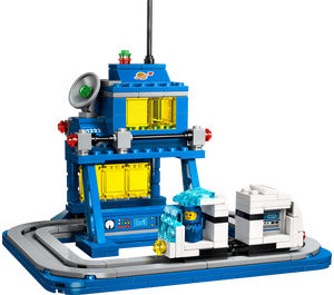 40786 LEGO Micro Command Center, Retied, Certified, Pre-Owned
