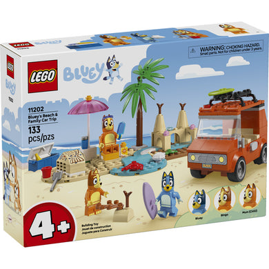 LEGO 11202 Bluey's Beach Family Car Trip