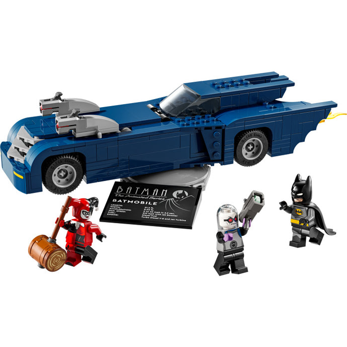 76274 Batman with the Batmobile vs Harley Quinn and Mr. Freeze, Certified in Original Box, Pre-Owned