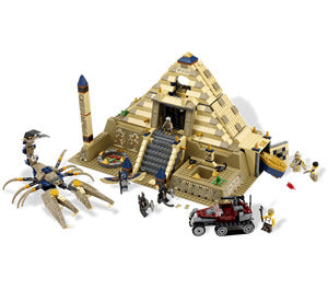 7327 LEGO Scorpion Pyramid, Retired, Certified, Pre-Owned