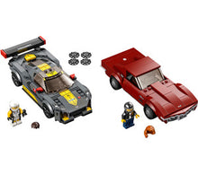 LEGO 76903 Chevrolet Corvette C8-R Race Car and 1968 Chevrolet Corvette Set