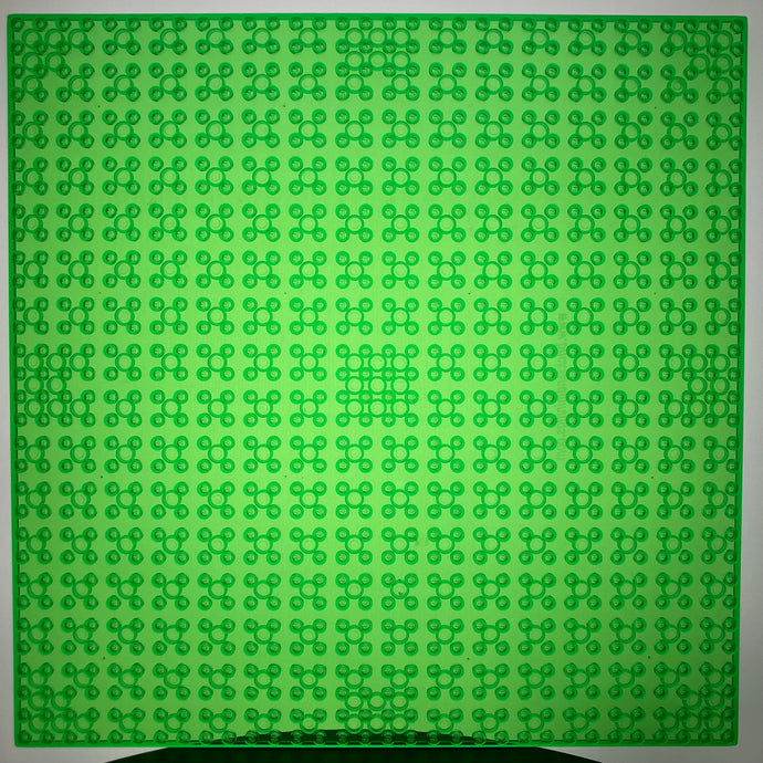 BAM Baseplate - LEGO® Clear Green