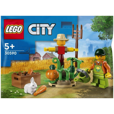 30590 Farm Garden & Scarecrow polybag, Retired, NIB