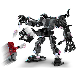 LEGO 76276 Venom Mech Armor vs. Miles Morales