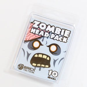 Brick Tactical Zombie Head Pack Custom Heads