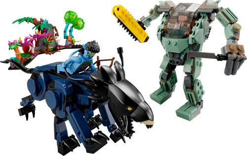 75571 Neytiri & Thanator vs. AMP Suit Quaritch