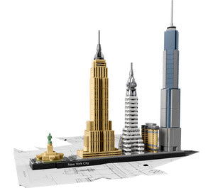 21028 New York City, Retired, Certified in white box, Pre-Owned