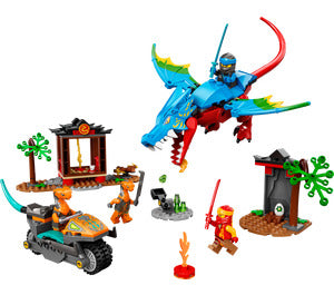 71759 Ninja Dragon Temple, Retired, Certified, Pre-Owned