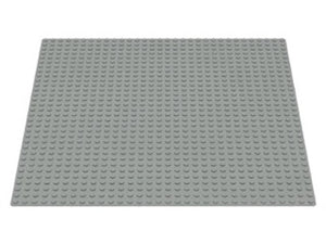 BAM Baseplate 32X32 10" - Light Blueish Gray 100% LEGO® Compatible