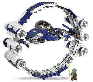 LEGO 7661 Jedi Starfighter with Hyperdrive Booster Ring