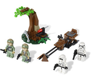 9489 Endor Trooper & Imperial Trooper Battle Pack, Retired, Certified in white box, Pre-Owned