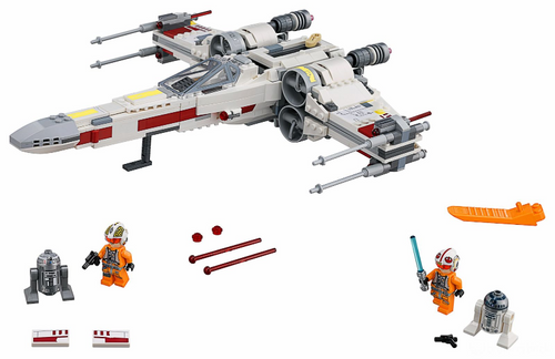 75218 X-Wing Starfighter, Retired, Certified in Original Box, Pre-Owned