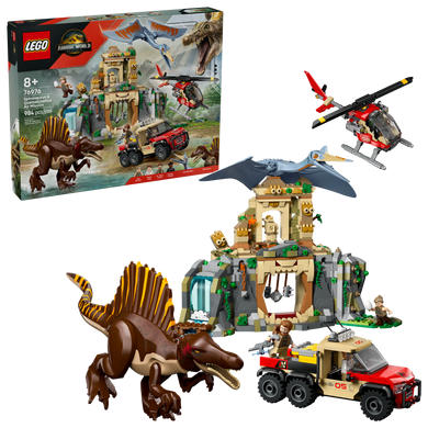 76976 LEGO® Spinosaurus & Quetzalcoatlus Air Mission
