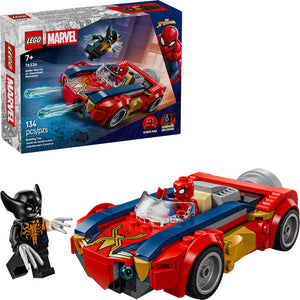 76336 Spider-Man Car vs. Venomized Wolverine
