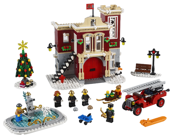 10263 Winter Village Fire Station