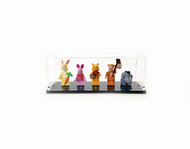 5-Figure Case - Tricked Out Bricks - Black