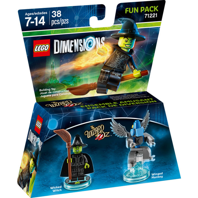 71221 Wicked Witch Fun Pack, Retired, NIB